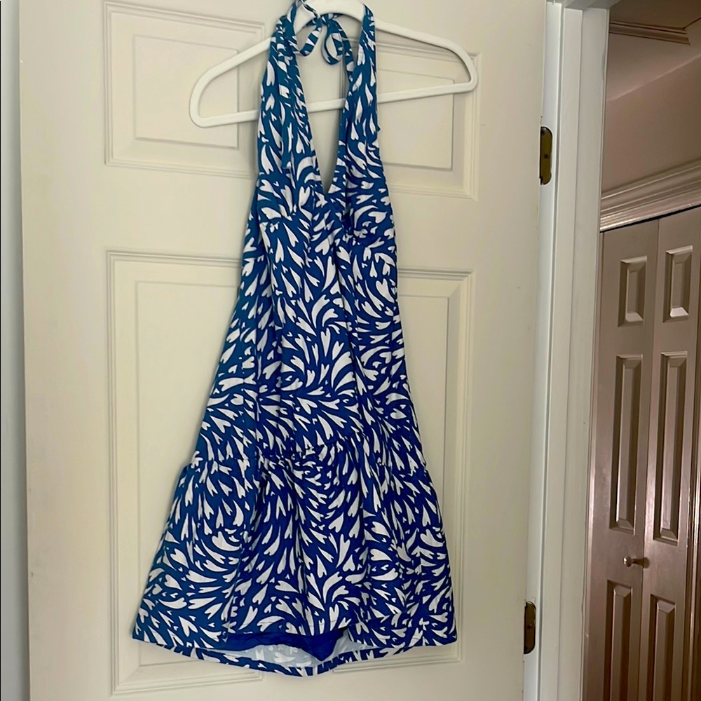 Blue and White Kids One Piece